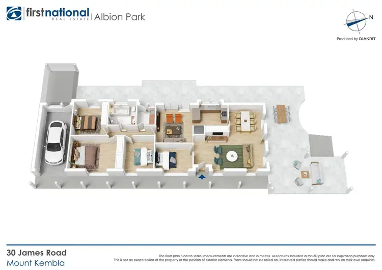 Floorplan of Homely house listing, 30 James Road, Mount Kembla NSW 2526