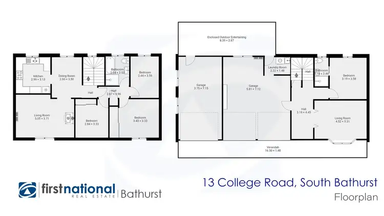 Floorplan of Homely house listing, 13 College Road, South Bathurst NSW 2795