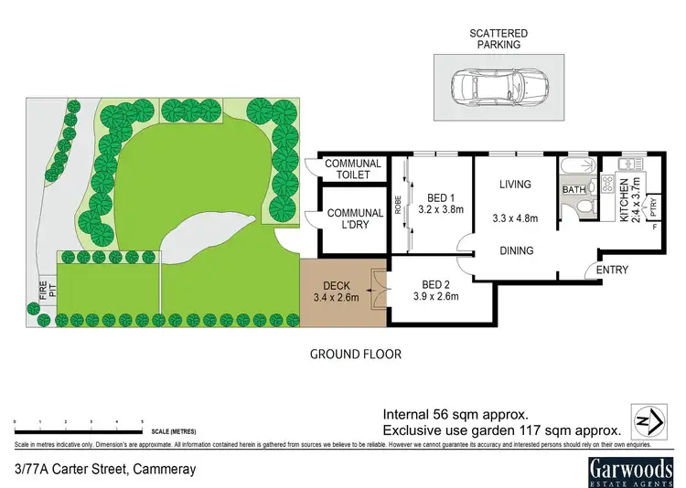 Floorplan of Homely apartment listing, 3/77A Carter Street, Cammeray NSW 2062