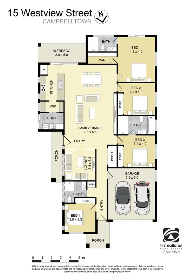 Floorplan of Homely house listing, 15 Westview Street, Campbelltown NSW 2560