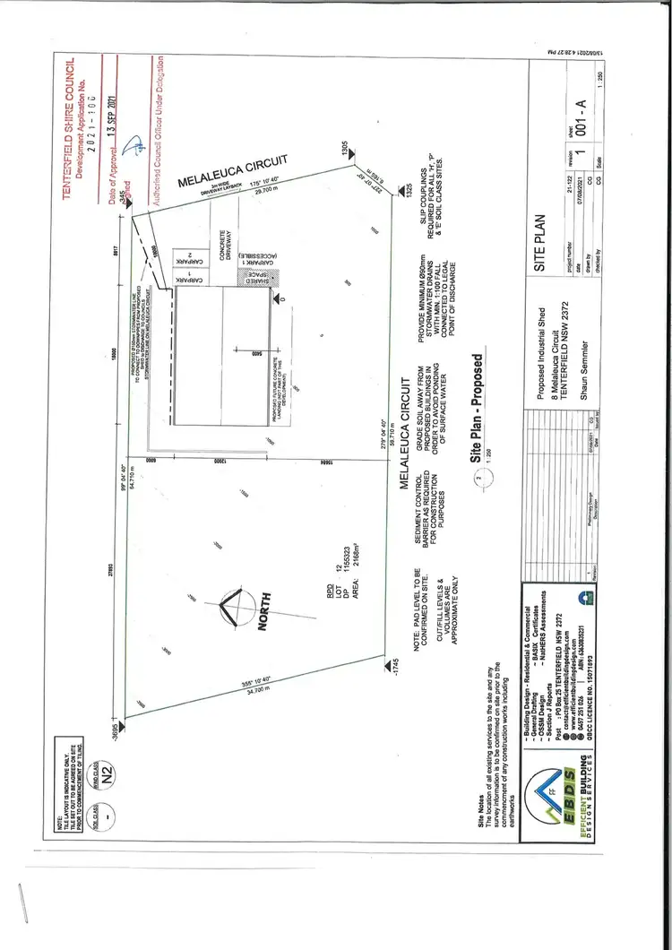 Floorplan of Homely land listing, 8 Melaleuca Circuit, Tenterfield NSW 2372