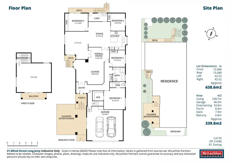 Floorplan of Homely house listing, 31 Alfred Street, Long Jetty NSW 2261