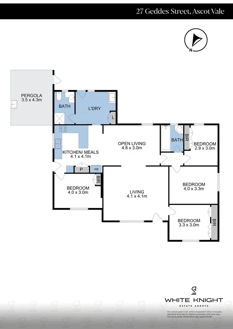 Floorplan of Homely house listing, 27 Geddes Street, Ascot Vale VIC 3032