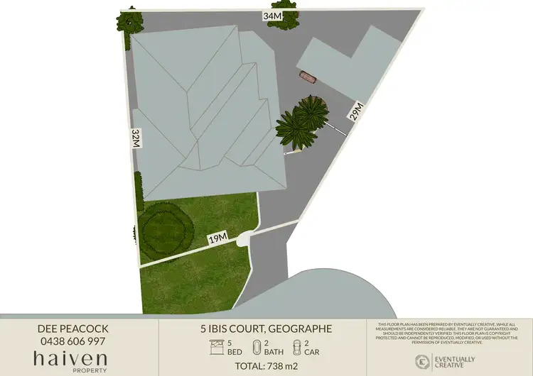 Floorplan of Homely house listing, 5 IBIS COURT, Geographe WA 6280