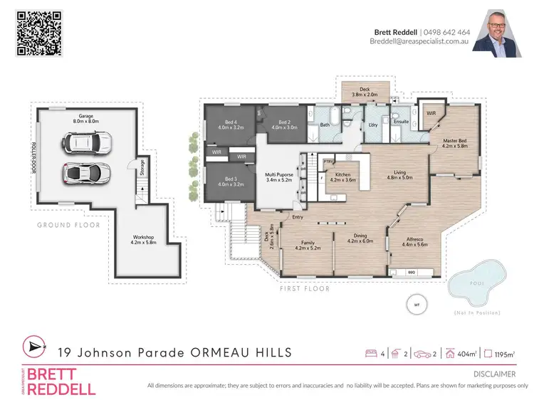 Floorplan of Homely house listing, 19 Johnson Parade, Ormeau Hills QLD 4208