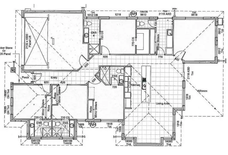 Floorplan of Homely house listing, 5 Cameron Street,, Chinchilla QLD 4413