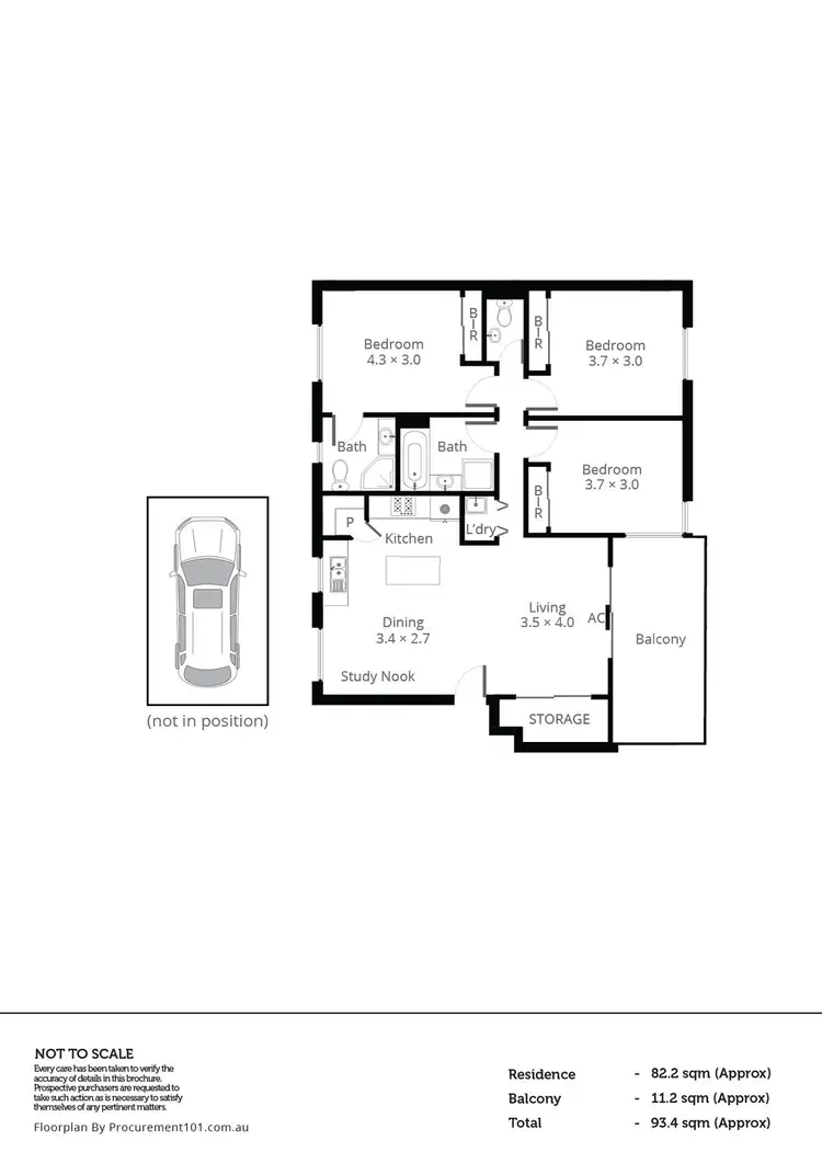 Floorplan of Homely apartment listing, 20/27-29 Golden Grove, Springvale South VIC 3172