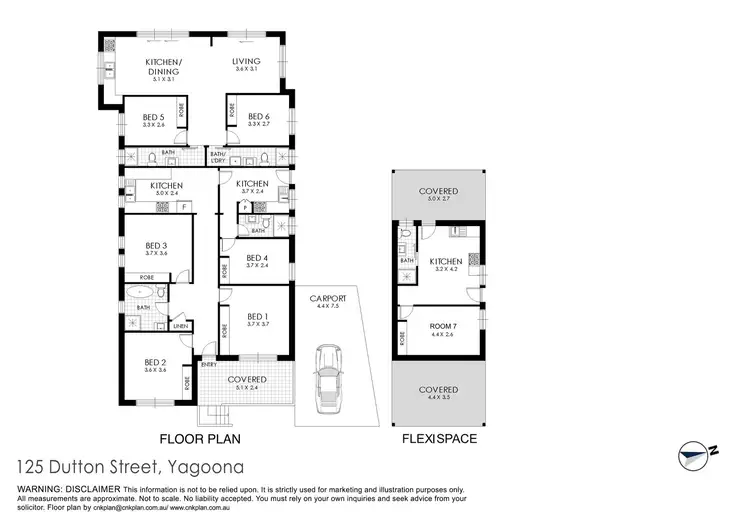 Floorplan of Homely house listing, 125 Dutton Street, Yagoona NSW 2199