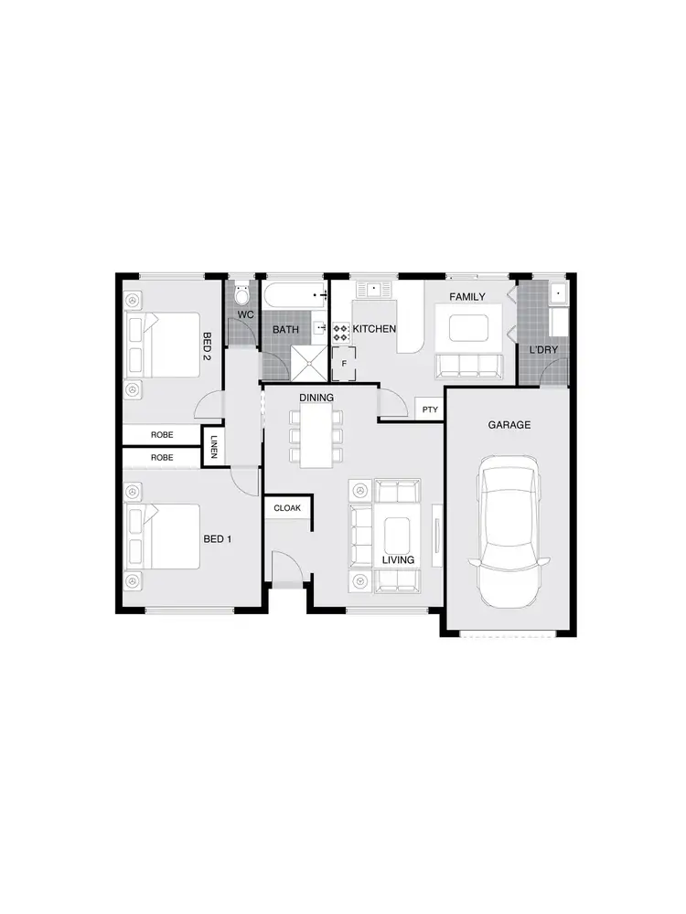 Floorplan of Homely house listing, 8 Goddard Crescent, Holt ACT 2615