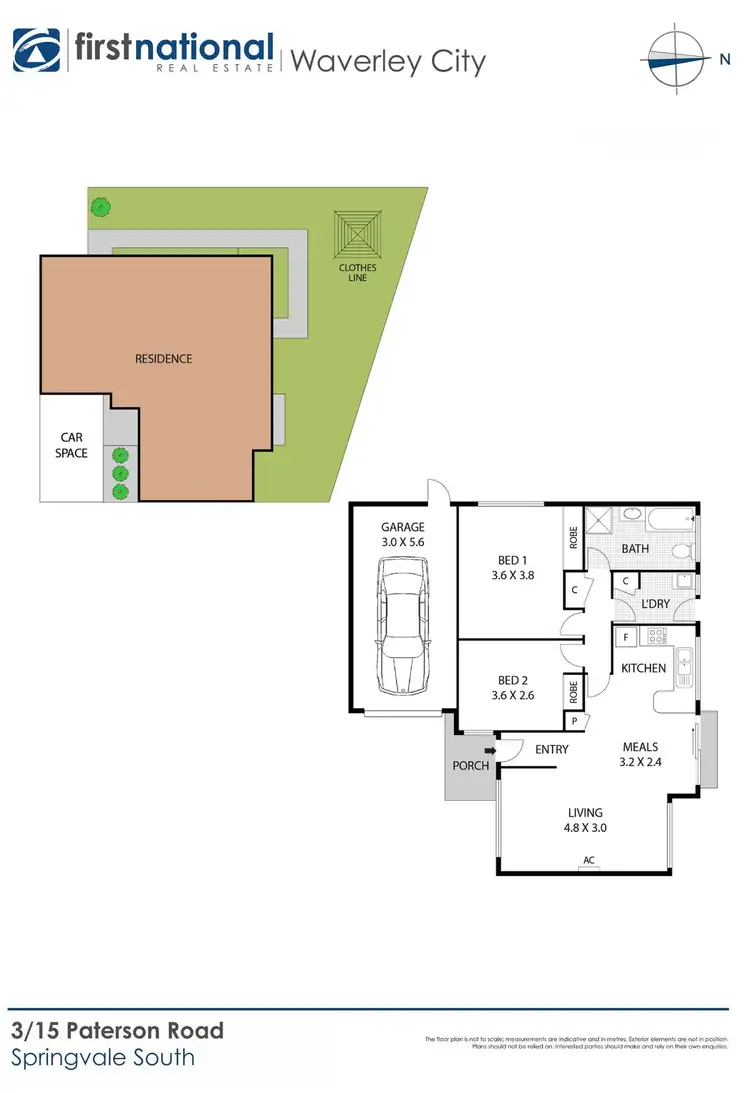 Floorplan of Homely unit listing, 3/15 Paterson Road, Springvale South VIC 3172