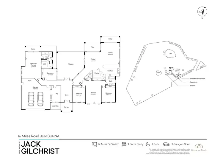 Floorplan of Homely rural property listing, 16 Miles Road, Jumbunna VIC 3951