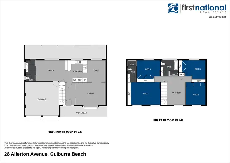 Floorplan of Homely house listing, 28 Allerton Avenue, Culburra Beach NSW 2540
