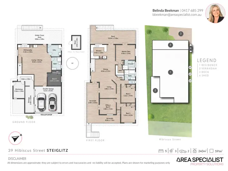 Floorplan of Homely house listing, 39 Hibiscus Street, Steiglitz QLD 4207
