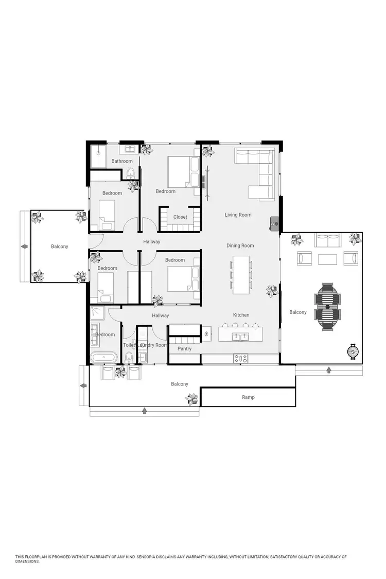 Floorplan of Homely rural property listing, 9312 New England Highway, Stonehenge NSW 2370