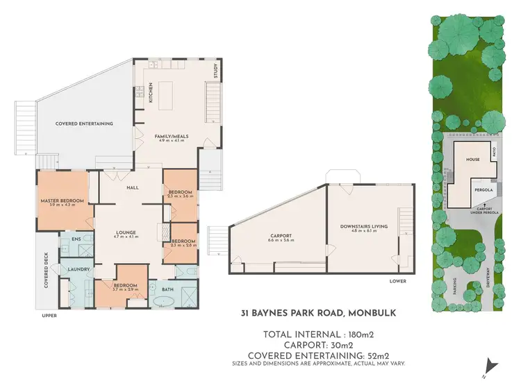Floorplan of Homely house listing, 31 Baynes Park Road, Monbulk VIC 3793