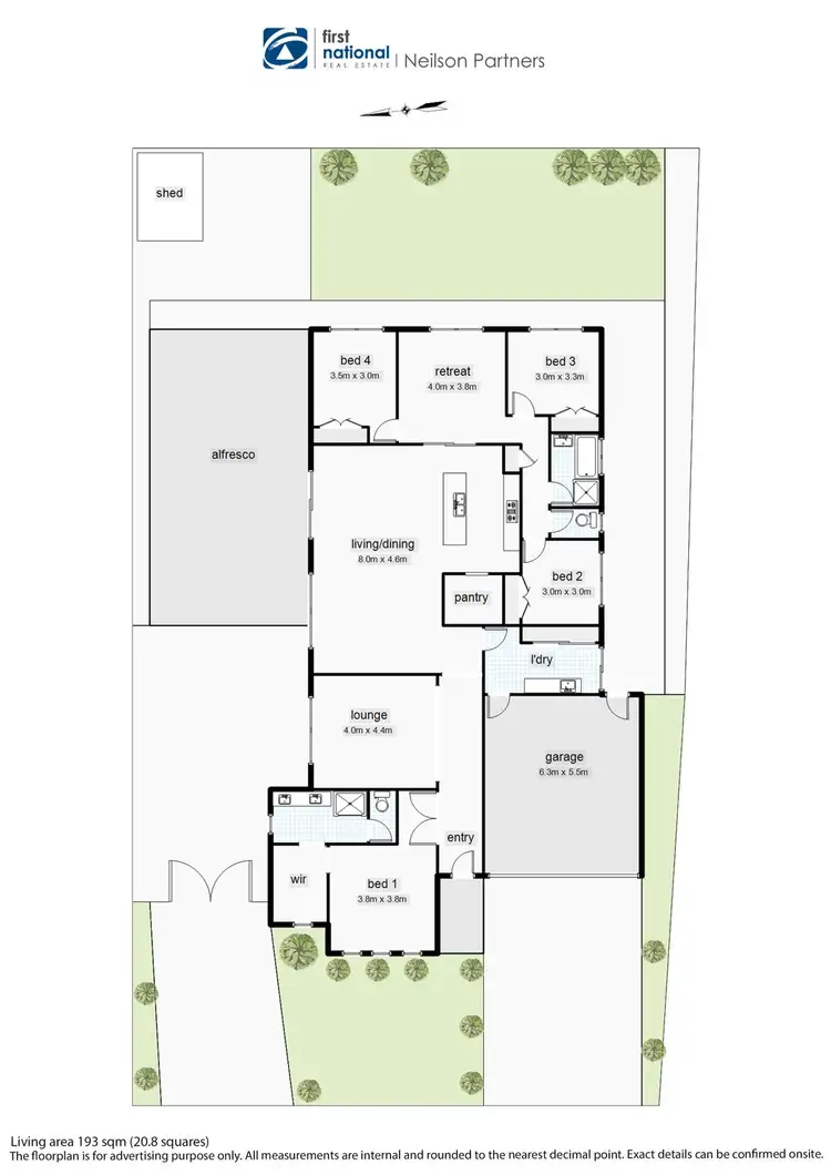 Floorplan of Homely house listing, 4 Chamberlain Street, Cranbourne East VIC 3977