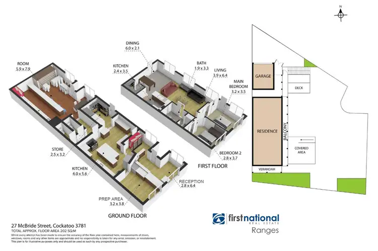 Floorplan of Homely unit listing, 1, 2 & 3/27 McBride Street, Cockatoo VIC 3781