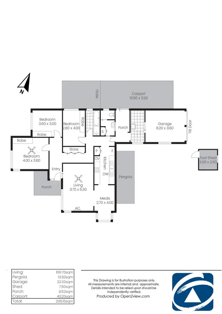 Floorplan of Homely house listing, 3 Charles Street, Balaklava SA 5461