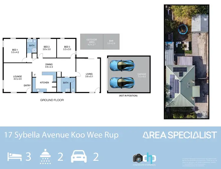 Floorplan of Homely house listing, 17 Sybella Avenue, Koo Wee Rup VIC 3981