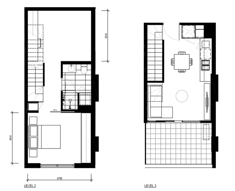 Floorplan of Homely apartment listing, 307/105 Batman Street, West Melbourne VIC 3003