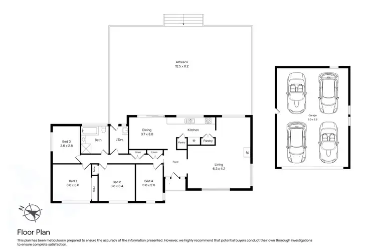 Floorplan of Homely house listing, 56 Henshalls Road, Woodend VIC 3442