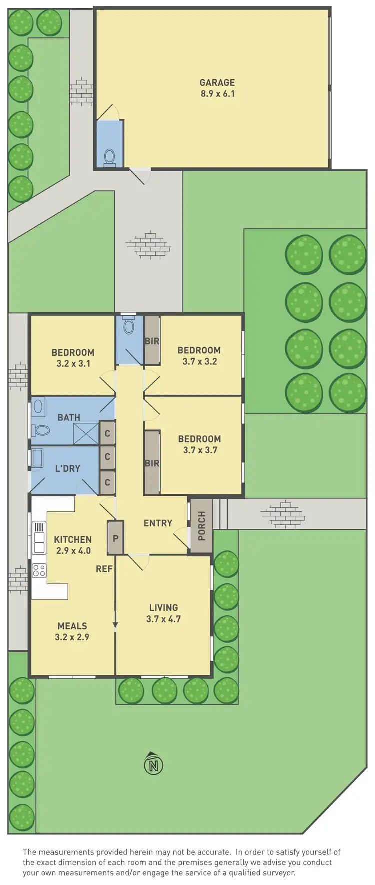 Floorplan of Homely house listing, 2 Lancaster Street, Sunshine North VIC 3020