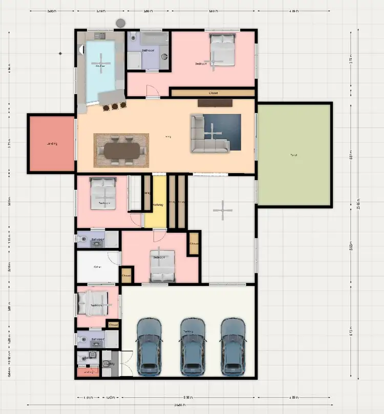 Floorplan of Homely rural property listing, 236 Butchers Road, South Isis QLD 4660