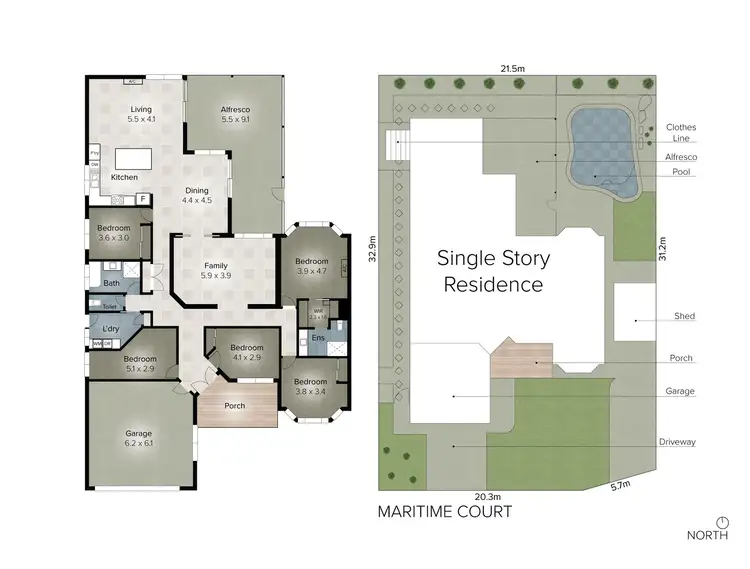 Floorplan of Homely house listing, 10 Maritime Court, Victoria Point QLD 4165