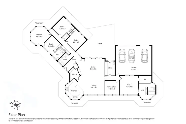 Floorplan of Homely house listing, 193 Short Road, Gisborne VIC 3437