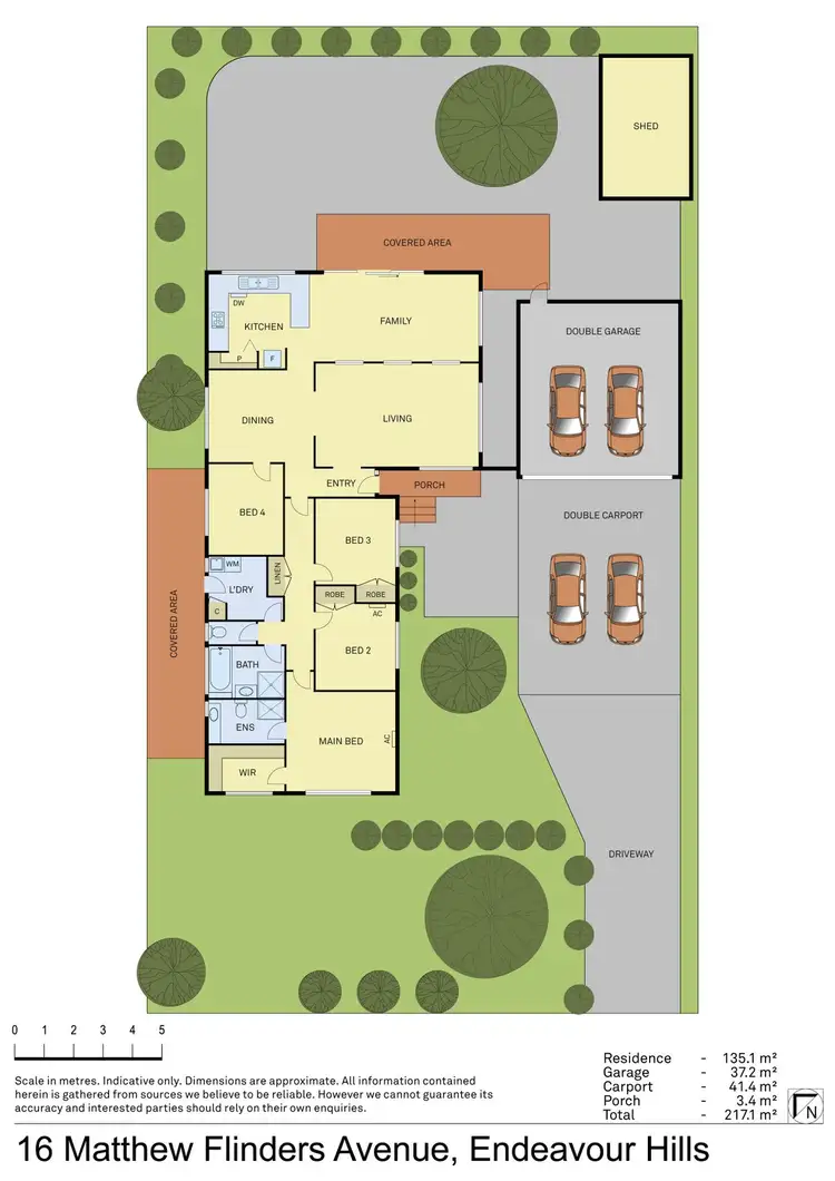 Floorplan of Homely house listing, 16 Matthew Flinders Avenue, Endeavour Hills VIC 3802