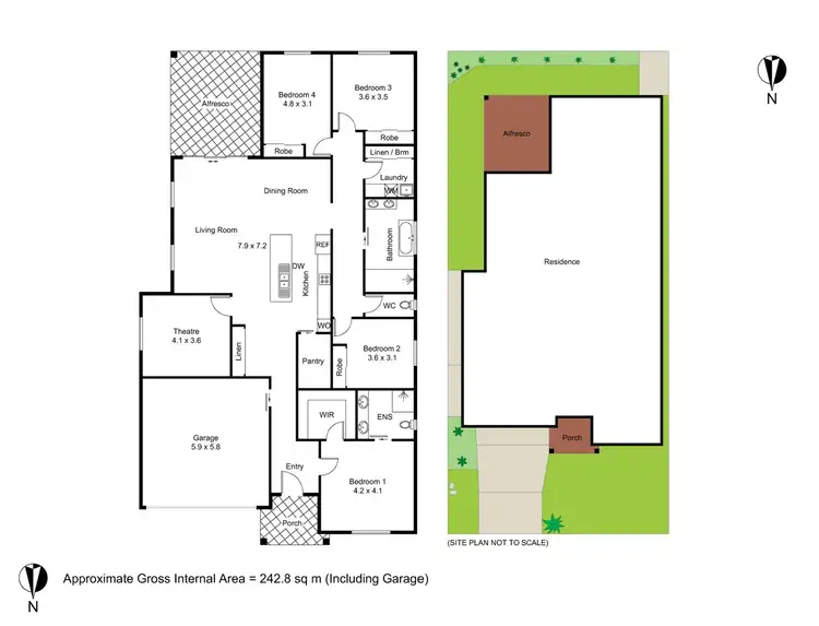 Floorplan of Homely house listing, 16 Beryl Drive, Rutherford NSW 2320