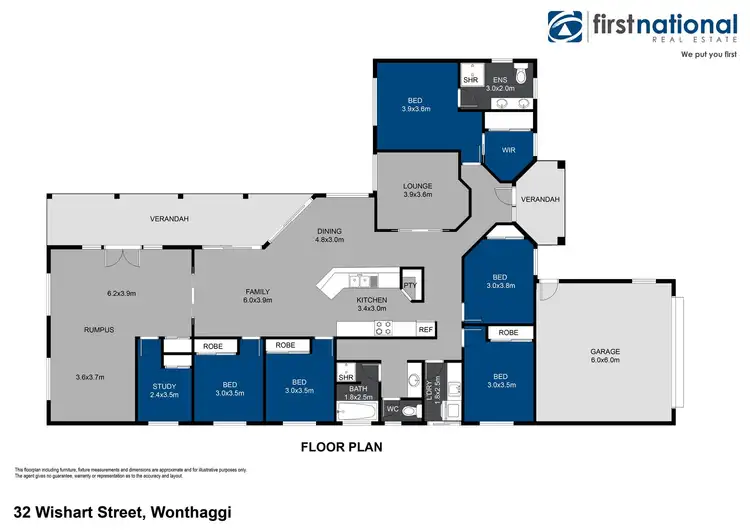 Floorplan of Homely house listing, 32 Wishart Street, Wonthaggi VIC 3995
