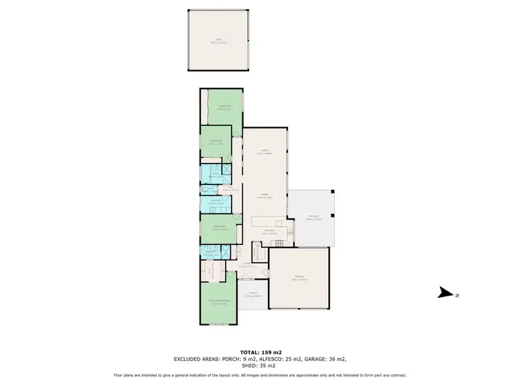 Floorplan of Homely house listing, 11 Belpaire Entrance, West Busselton WA 6280