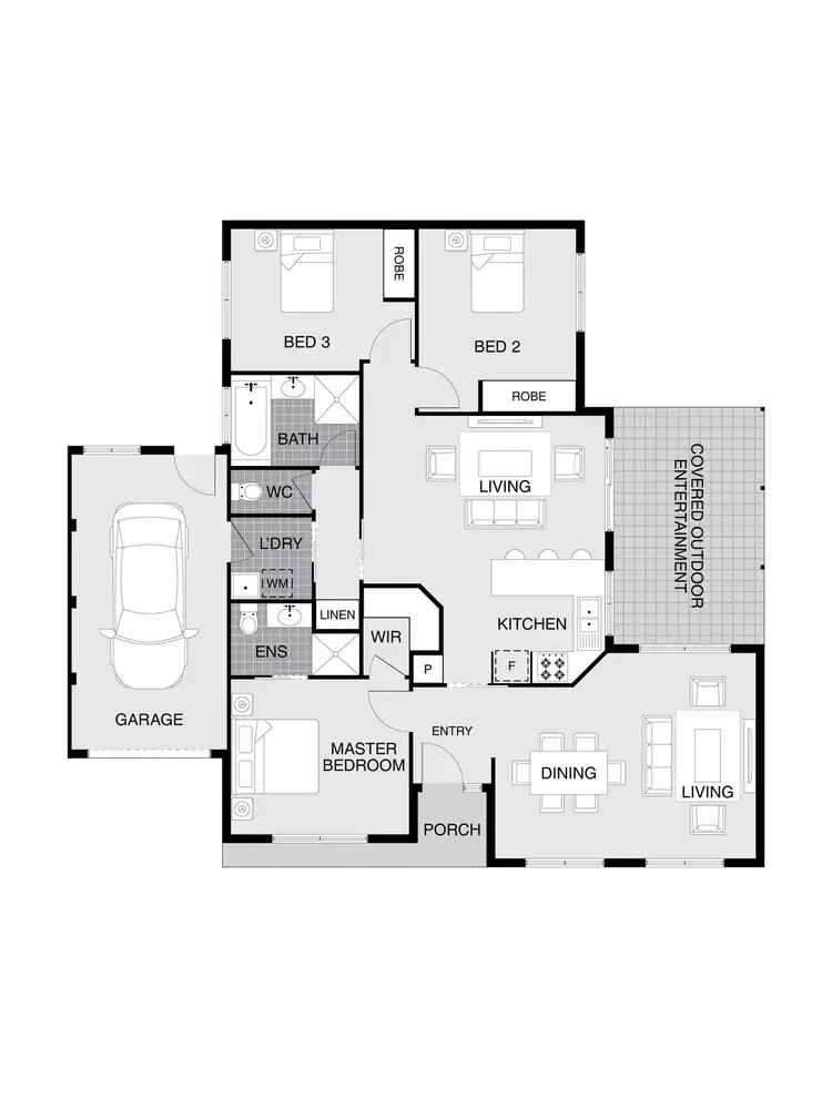 Floorplan of Homely townhouse listing, 15/74 Britten-Jones Drive, Holt ACT 2615