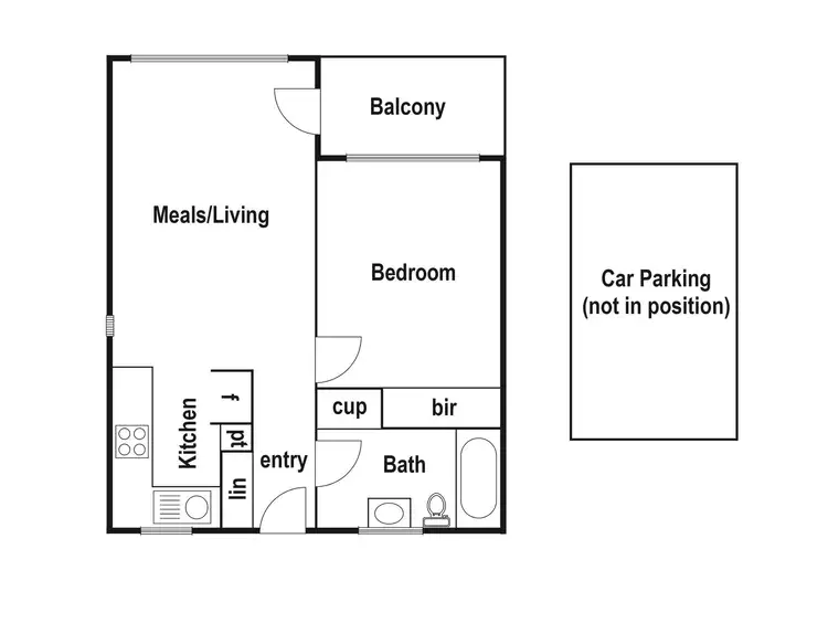 Floorplan of Homely apartment listing, 11/2 St Kinnord Street, Aberfeldie VIC 3040