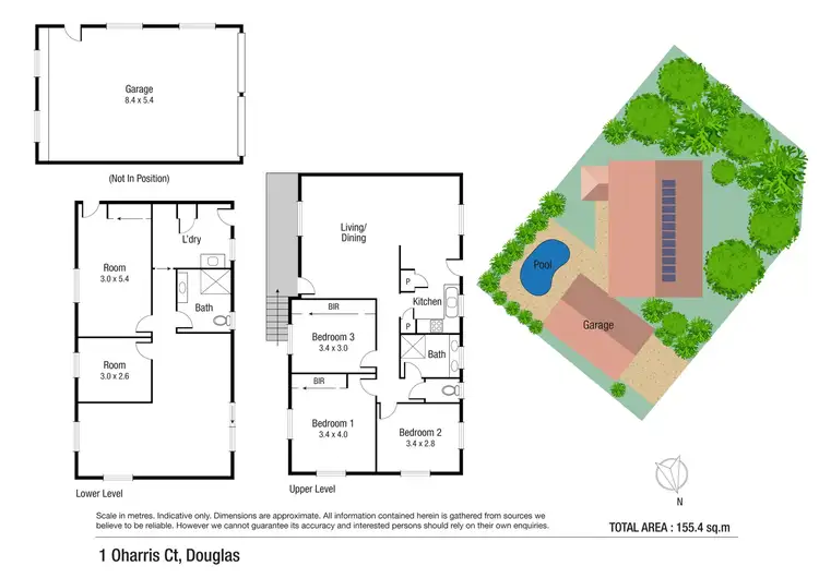 Floorplan of Homely house listing, 1 O'Harris Court, Douglas QLD 4814