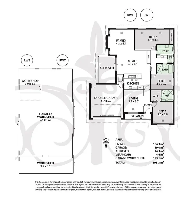 Floorplan of Homely house listing, 43 Commerce Road, Murray Bridge SA 5253