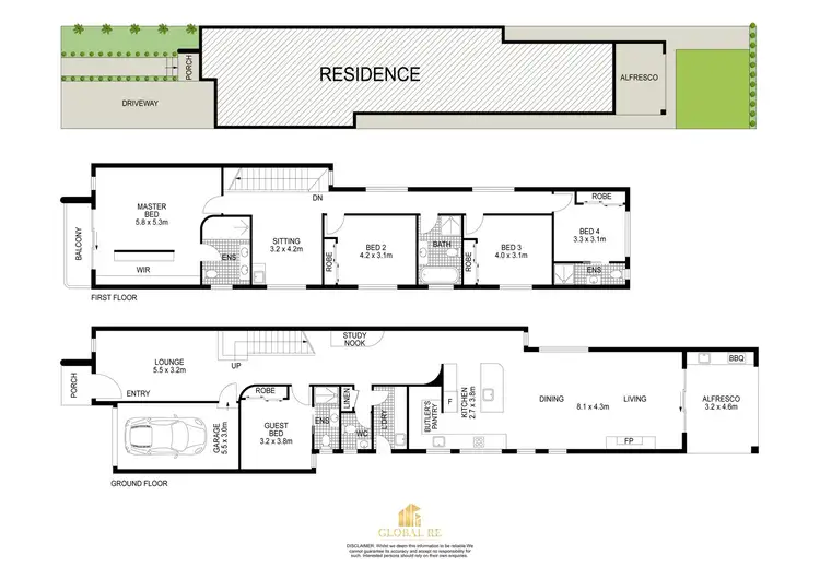 Floorplan of Homely semi-detached listing, 87 St Johns Rd, Canley Heights NSW 2166