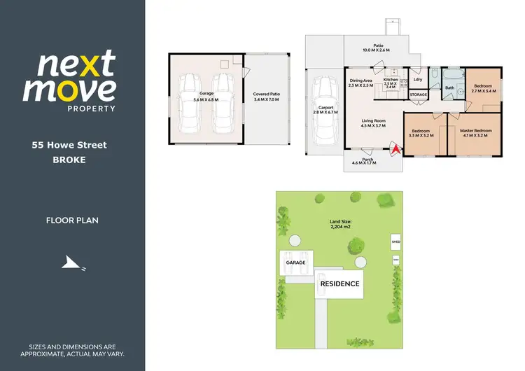 Floorplan of Homely house listing, 55 Howe Street, Broke NSW 2330