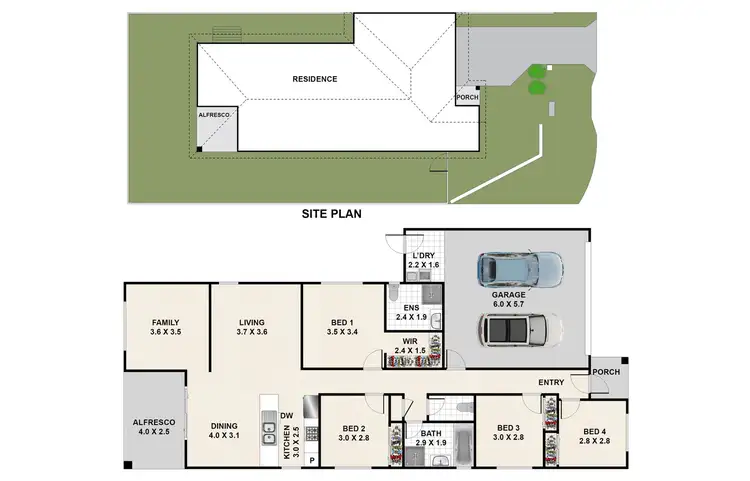 Floorplan of Homely house listing, 2 Ventura Street, Pallara QLD 4110