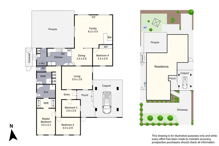 Floorplan of Homely house listing, 377 Cheltenham Road, Keysborough VIC 3173