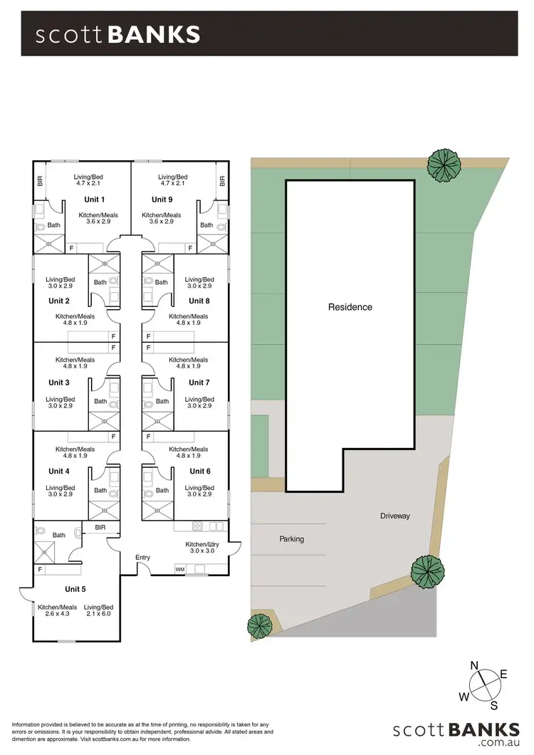 Floorplan of Homely block of units listing, 13 Raymond Street, Melton South VIC 3338