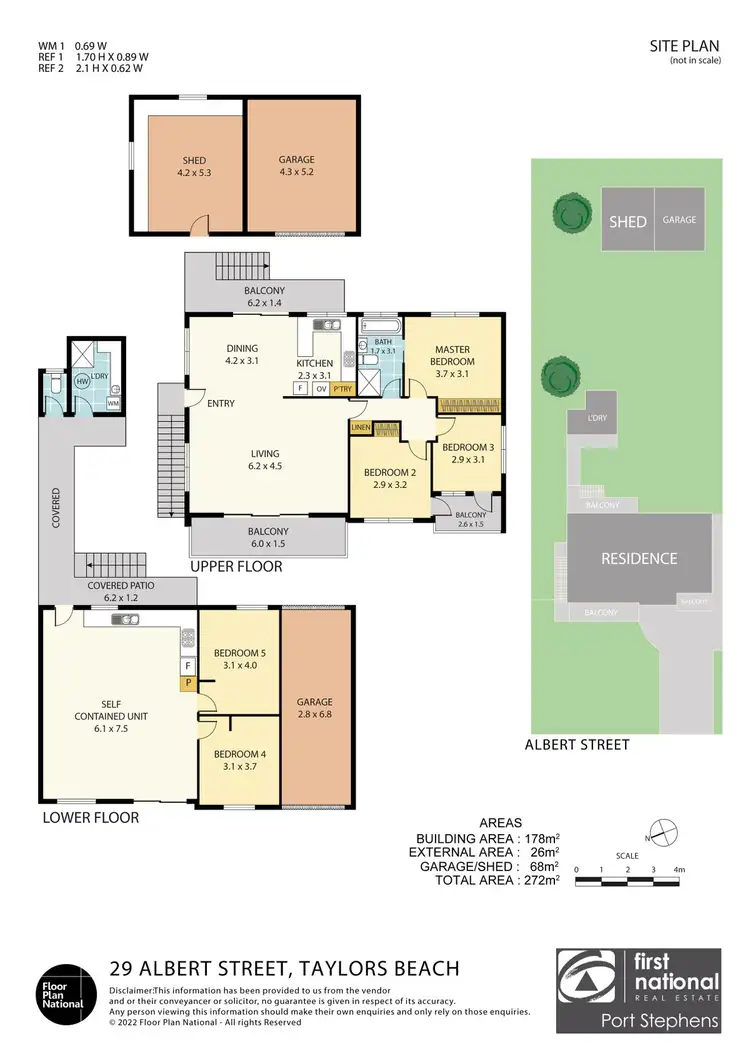 Floorplan of Homely house listing, 29 Albert Street, Taylors Beach NSW 2316