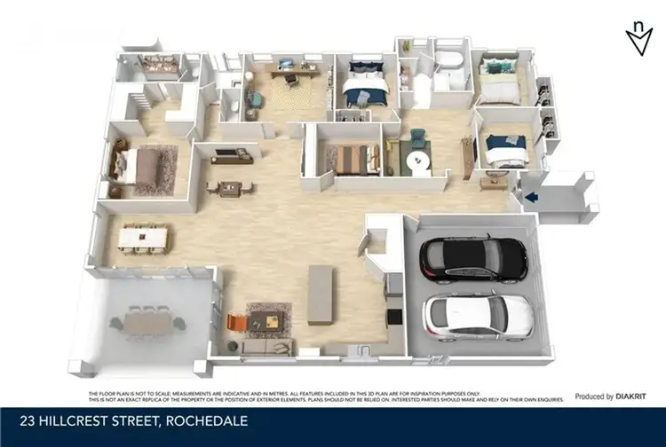 Floorplan of Homely house listing, 23 Hillcrest Street, Rochedale QLD 4123