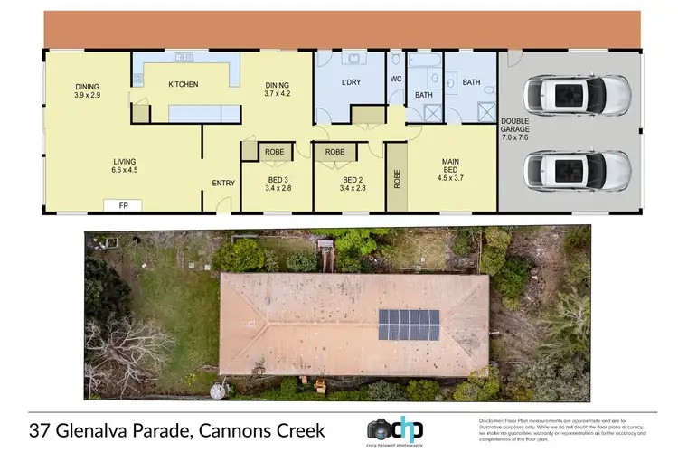 Floorplan of Homely house listing, 37 Glenalva Parade, Cannons Creek VIC 3977