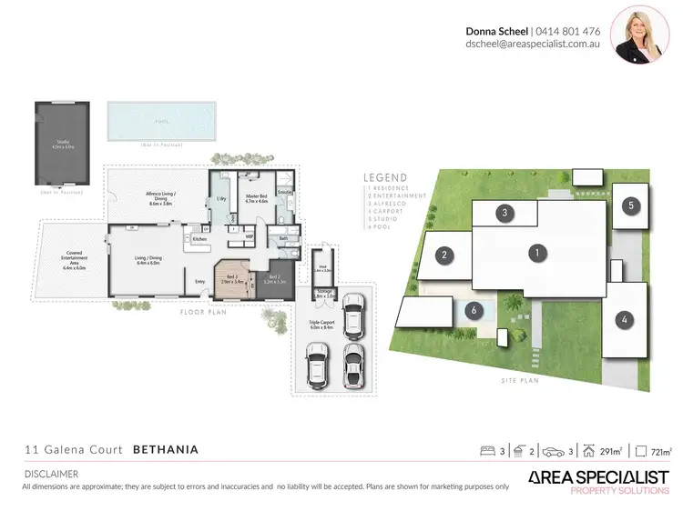 Floorplan of Homely house listing, 11 Galena Court, Bethania QLD 4205