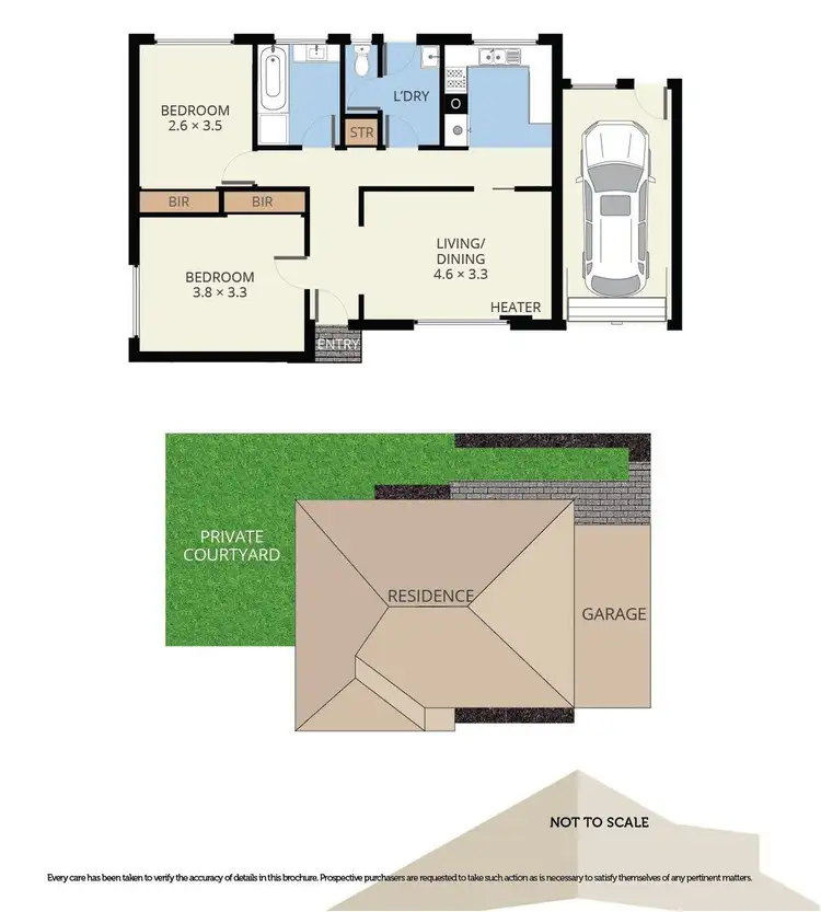Floorplan of Homely unit listing, 10/47 Stud Road, Dandenong VIC 3175