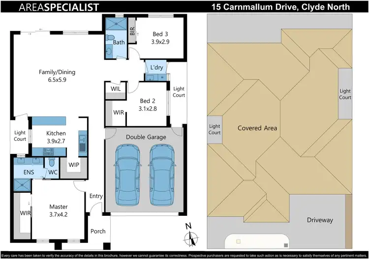 Floorplan of Homely house listing, 15 Carnmallum Drive, Clyde North VIC 3978