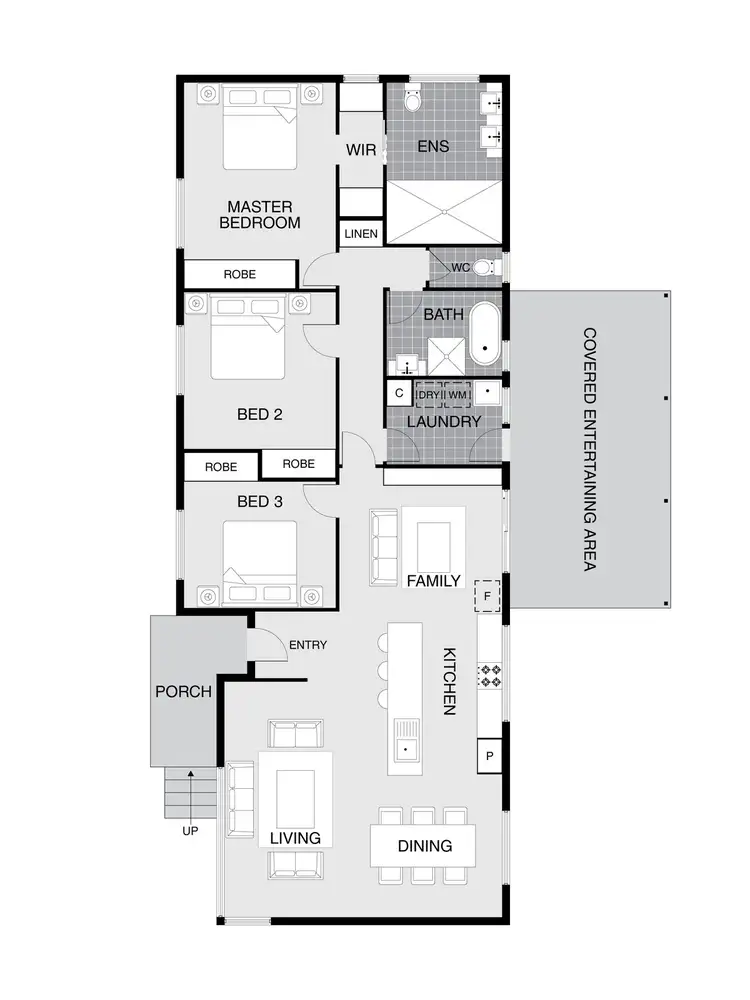 Floorplan of Homely house listing, 27 O'Loghlen Street, Latham ACT 2615