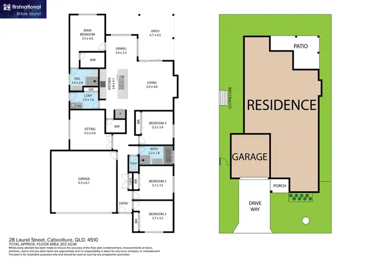Floorplan of Homely house listing, 28 Laurel Street, Caboolture QLD 4510